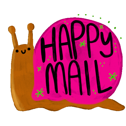 Mail Snail Sticker