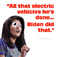 Climate Change Biden Sticker by Creative Courage