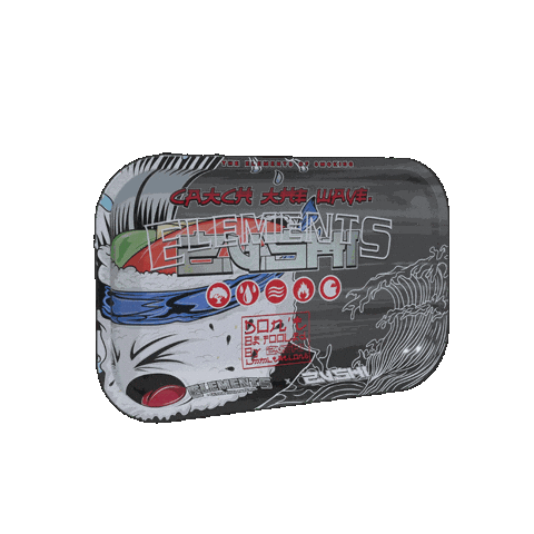 elementspapers roll rolling stoner collab Sticker