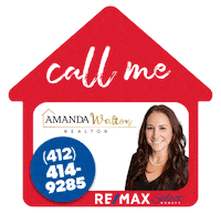 AmandaWaltonRealtor real estate house realtor remax Sticker