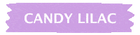 candy lilac Sticker by HOAKA SWIMWEAR