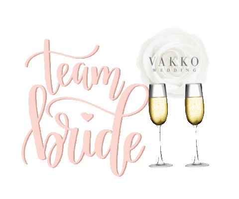 teambride vakkowedding Sticker