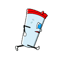 Run Running Sticker by Sweet Hospitality Group