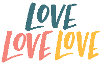 Rainbow Love Sticker