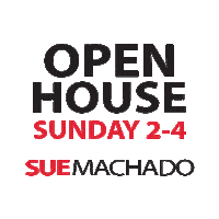 Open House Realtor Sticker by Sue Machado