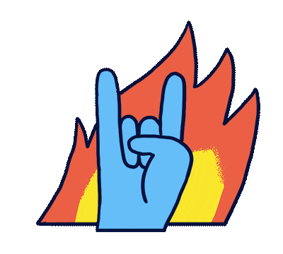 Celebrating Rock On Sticker by Treefort Music Fest