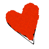 heart roses Sticker by La Fleur Bouquets
