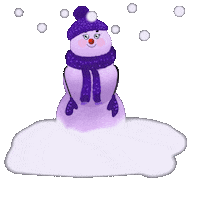 Christmas Snowman Sticker