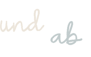 Und Ab Sticker by Wunderwiege