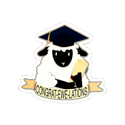 Commencement Sticker by UC Davis