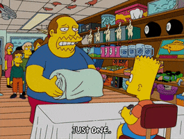 serious bart simpson GIF