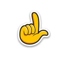 Sign Language Lol Sticker by Sorenson