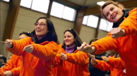 RallyedesPepites giphyupload rdp flashmob equipage GIF