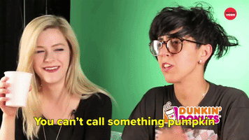 You Can't Call Something Pumpkin