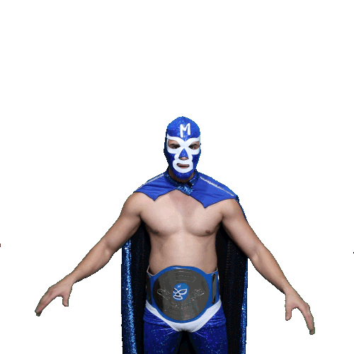 maskadorestacoshopaz wrestling wrestler lucha lucha libre Sticker
