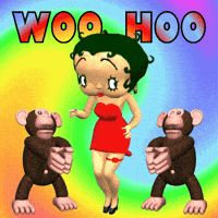 Betty Boop Happy Dance GIF