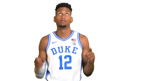 College Basketball Javin Delaurier Sticker by Duke Men's Basketball