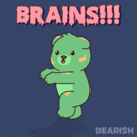 Teddy Bear Halloween GIF by BEARISH