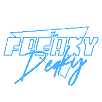 thefreakydeaky creepy podcast alaska freaky Sticker