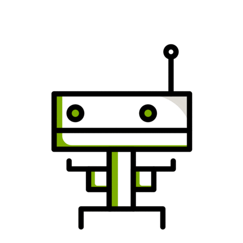 Fight Robot Sticker by iperdesign