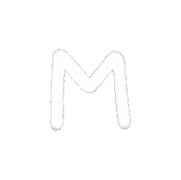 M Letter Sticker