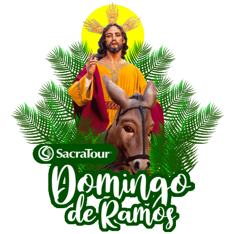 Semana Santa Jesus Sticker by SacraTour