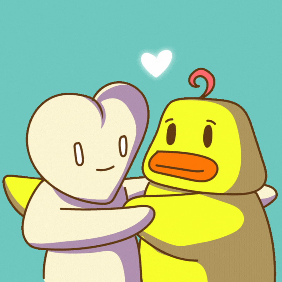 Duck Love GIF