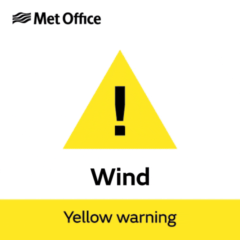 Wind Warning GIF by Met Office weather
