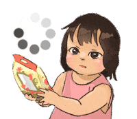 Girl Think Sticker