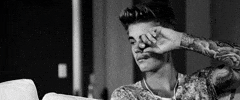 sad justin bieber GIF