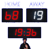 19 Away Sticker