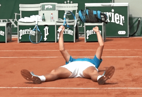 tennis win GIF by Roland-Garros