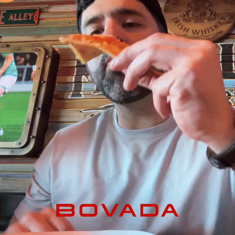 Pizza Eating GIF by Bovada