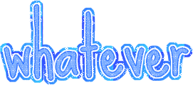 whatever Sticker