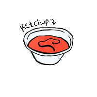 Sauce Ketchup Sticker by Bareburger