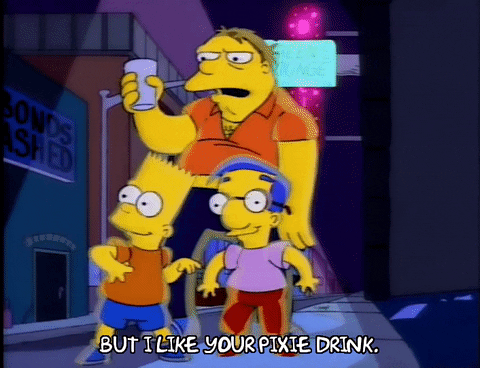 bart simpson millhouse van houten GIF