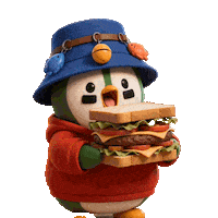 Happy Snack Sticker by ZaddyFi