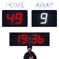 9 Away Sticker