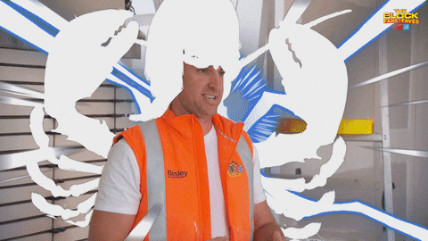 Channel 9 Reaction GIF by The Block