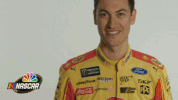 joey logano laughing GIF by NASCAR on NBC
