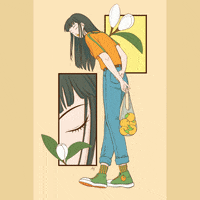 averyota art anime illustration artist GIF