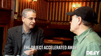 The Object Accelerated Away 
