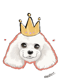 Happy Dog Sticker