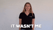 Sorry Not Me GIF by ZorgOber