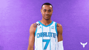 Nba Shaking Head GIF by Charlotte Hornets