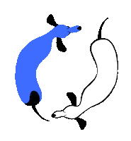 dogdropco dog puppy sleep sleeping Sticker