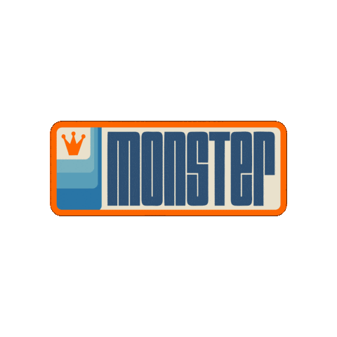 Retro Sticker by kingmonster