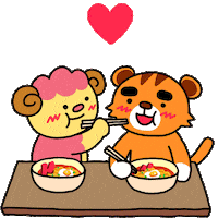 Happy I Love You Sticker by Holler Studios