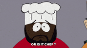 shocked chef GIF by South Park 
