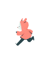 Run Run Run Running Sticker by Marianna